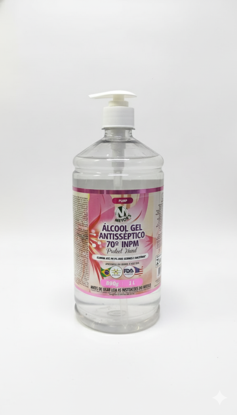 ALCOOL GEL PROTECT PUMP 1LT MEYORS