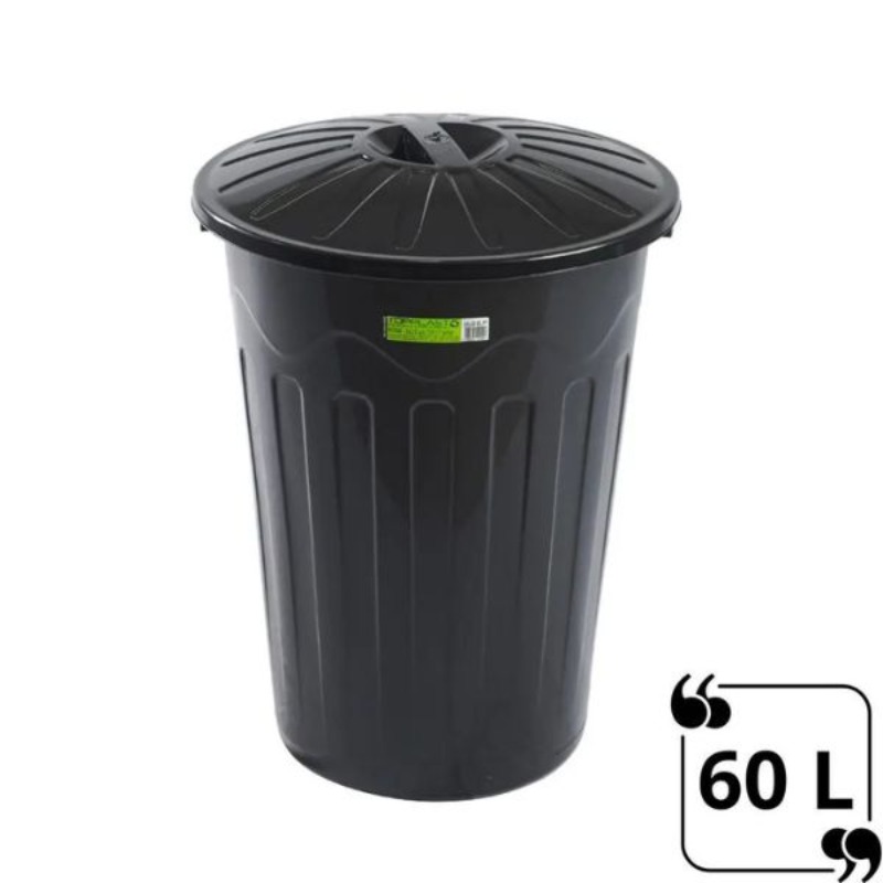 BALDE COM TAMPA 60 LT - GIGAPLAS