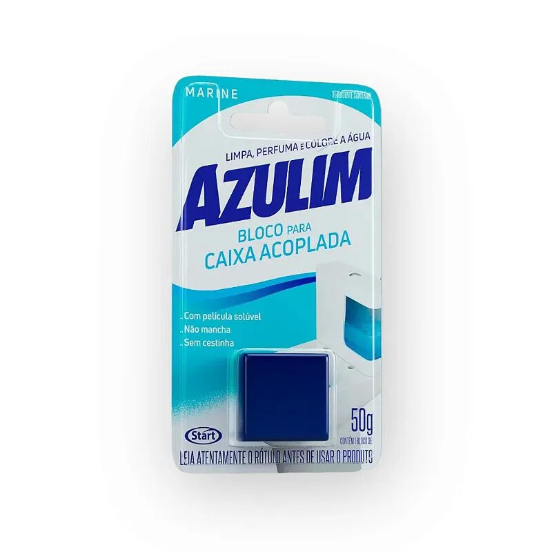 BLOCO SANITARIO AZULIM START 50G
