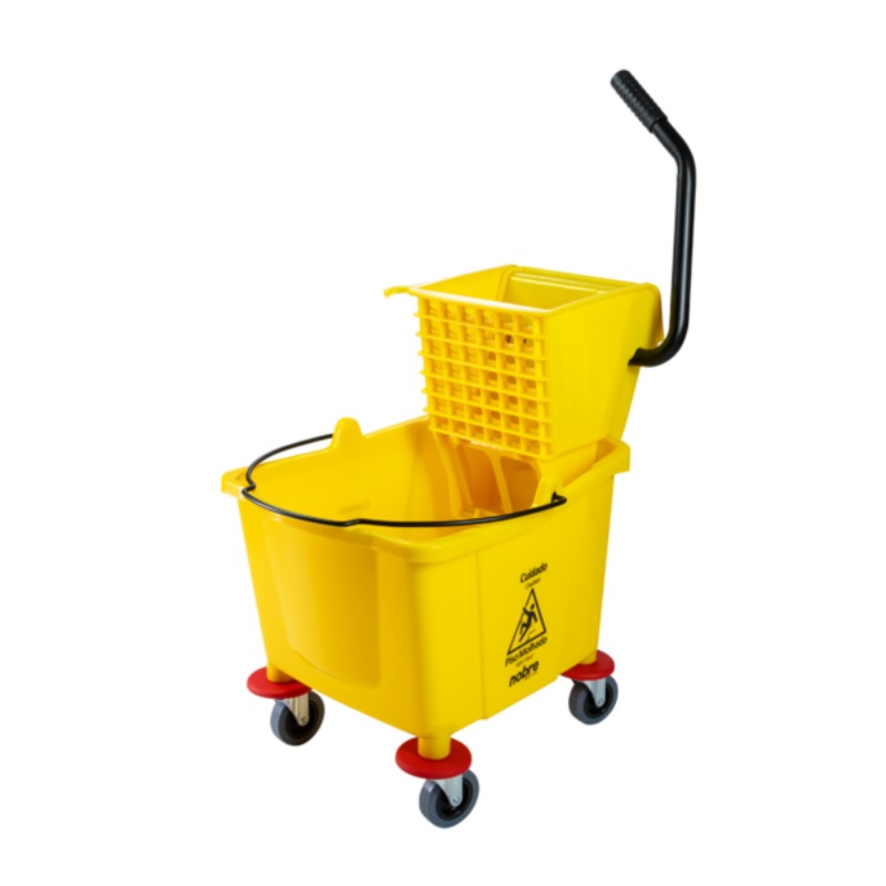 CARRO BALDE 20L C/ESPR. CABO PRETO AMARELO NOBRE