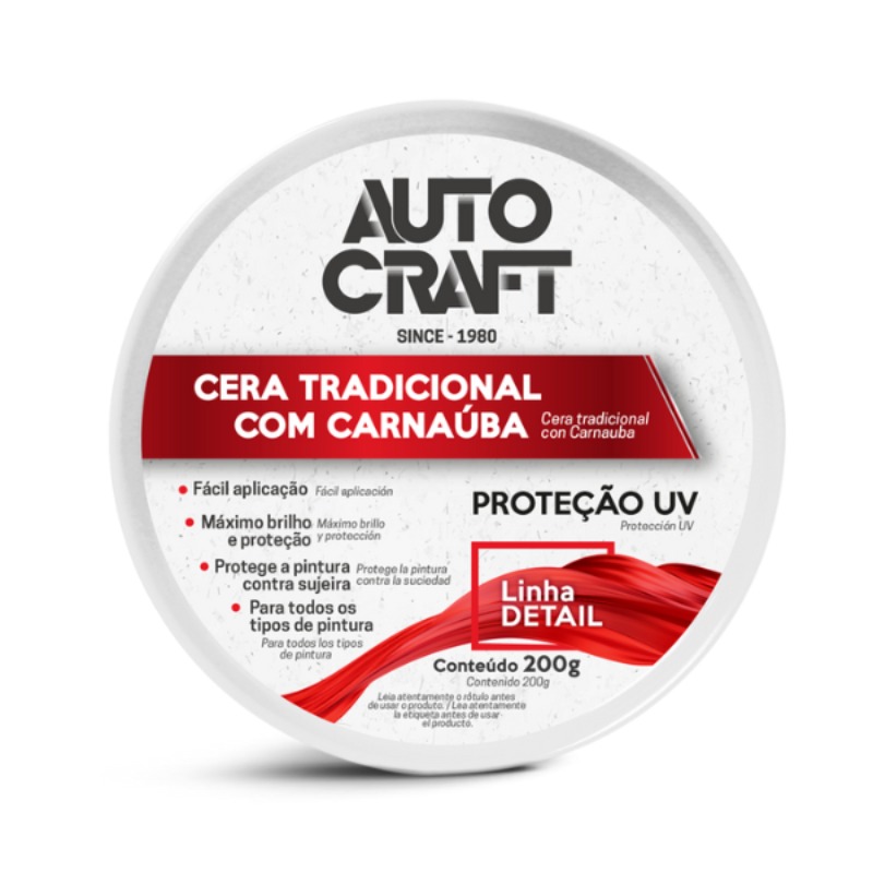CERA AUTOMOTIVA 200G - AUTOCRAFT (PROAUTO)