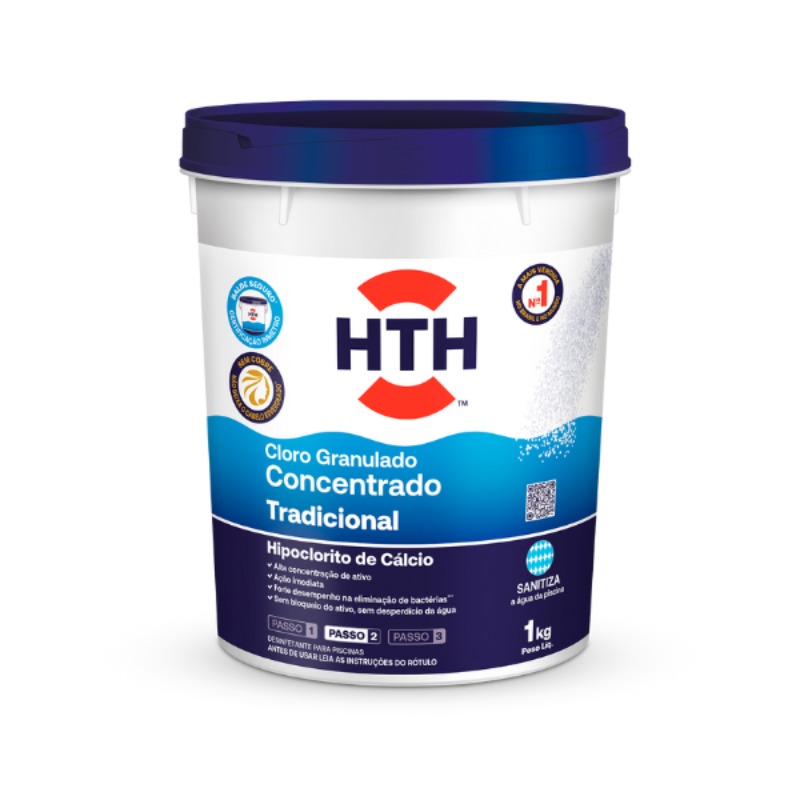 CLORO GRANULADO HTH TRADICIONAL 1KG