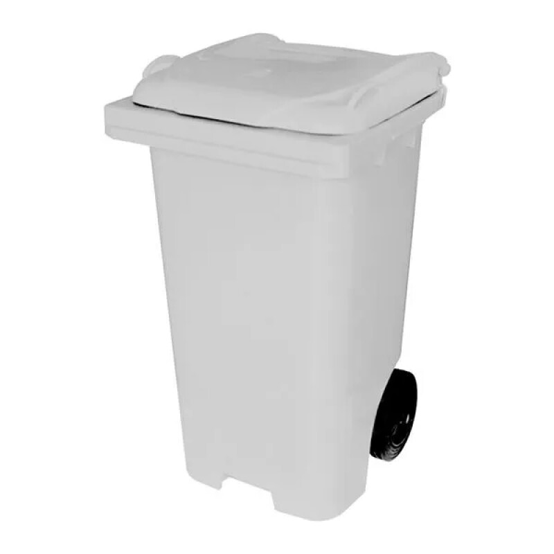 CONTENTOR LIXO 240LT AZUL C/RODAS