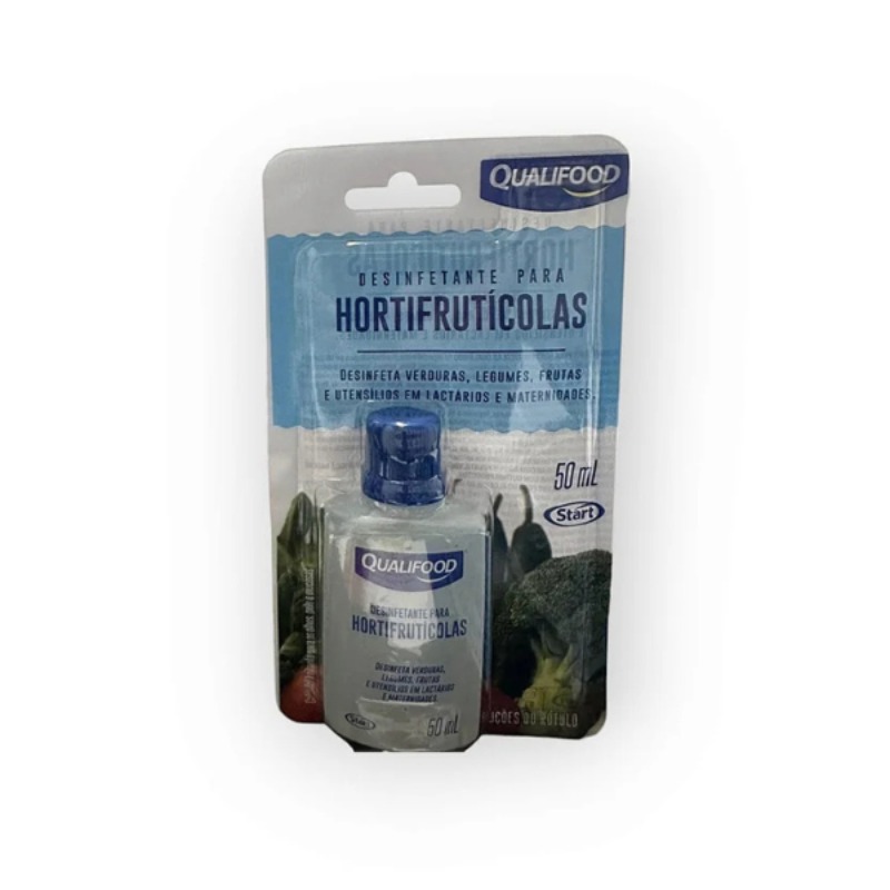 DESINF. HORTIFRUTICOLA QUALIFOOD  BLISTER 50ML
