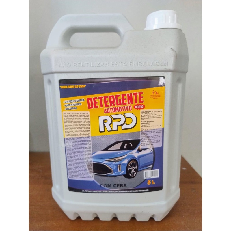 DETERGENTE AUTOMOTIVO COM CERA 5L