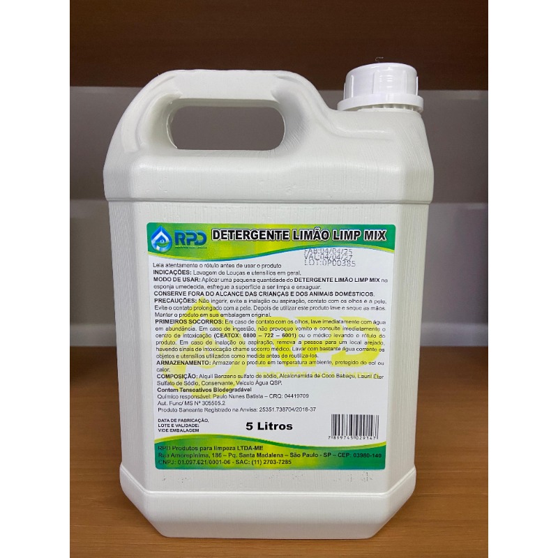 DETERGENTE LIMAO LIMP MIX 5L