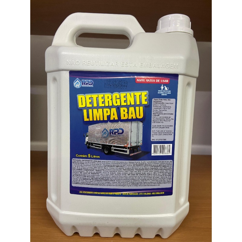 DETERGENTE LIMPA BAU RPD 5L