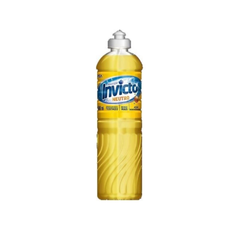 DETERGENTE NEUTRO 500ML INVICTO