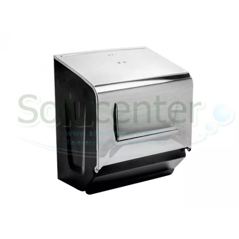 DISPENSADOR PAPEL TOALHA ROLO 20CM (INOX)