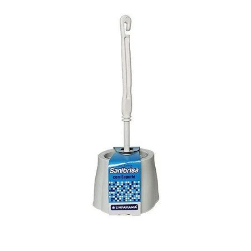 ESCOVA SANITARIA COM SUPORTE LIMPAMANIA BRISA