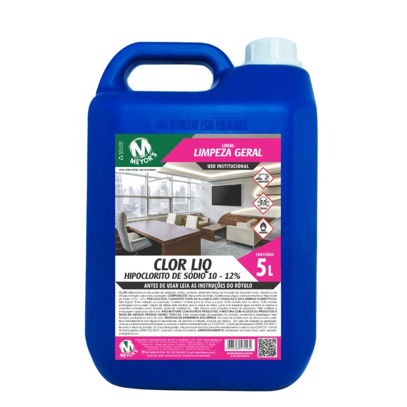 HIPOCLORITO DE SODIO 11% 5L MEYORS