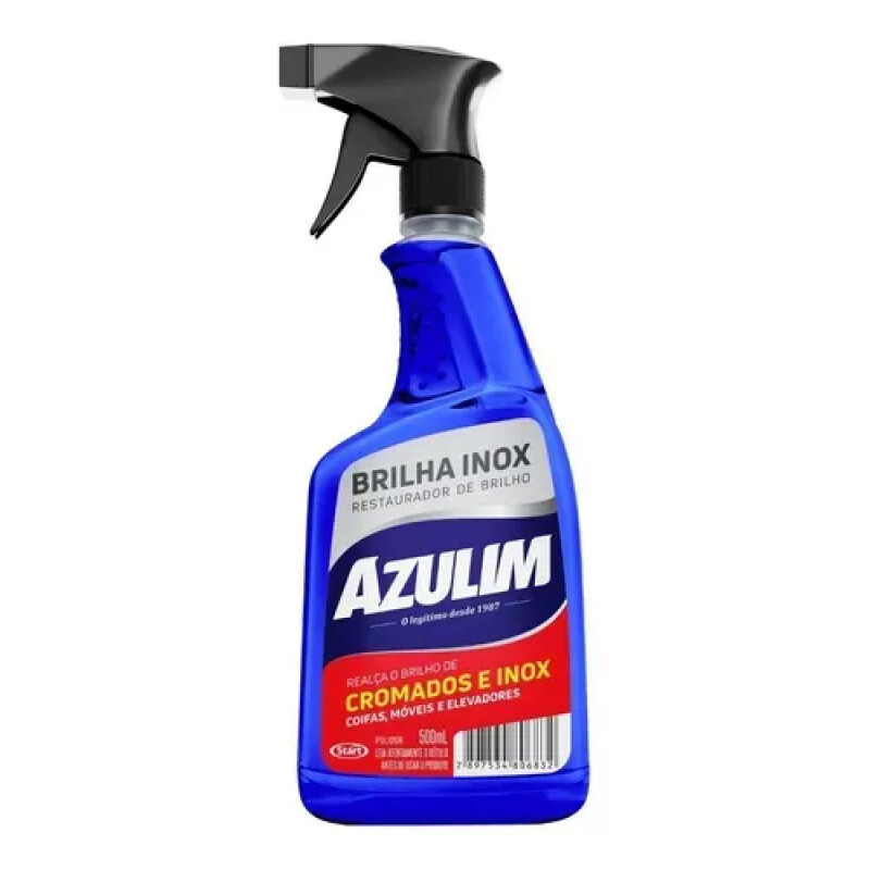 LIMPA INOX AZULIM 500ML