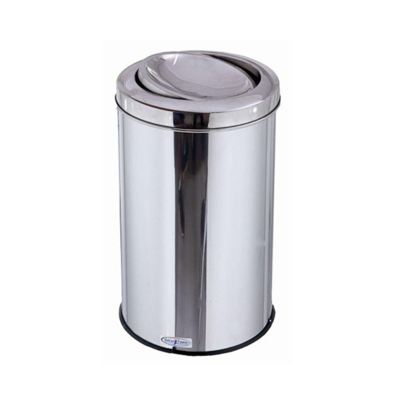 LIXEIRA INOX BASCULANTE 30LT