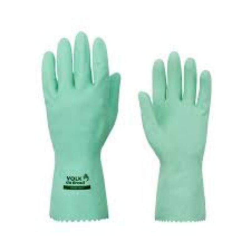 LUVA VERNIZ SILVER VERDE VOLK G