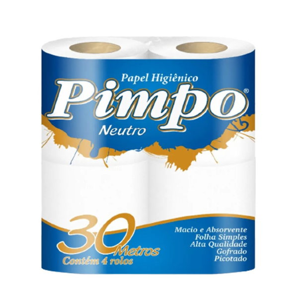PAPEL HIG PIMPO NEUTRO 4X30M