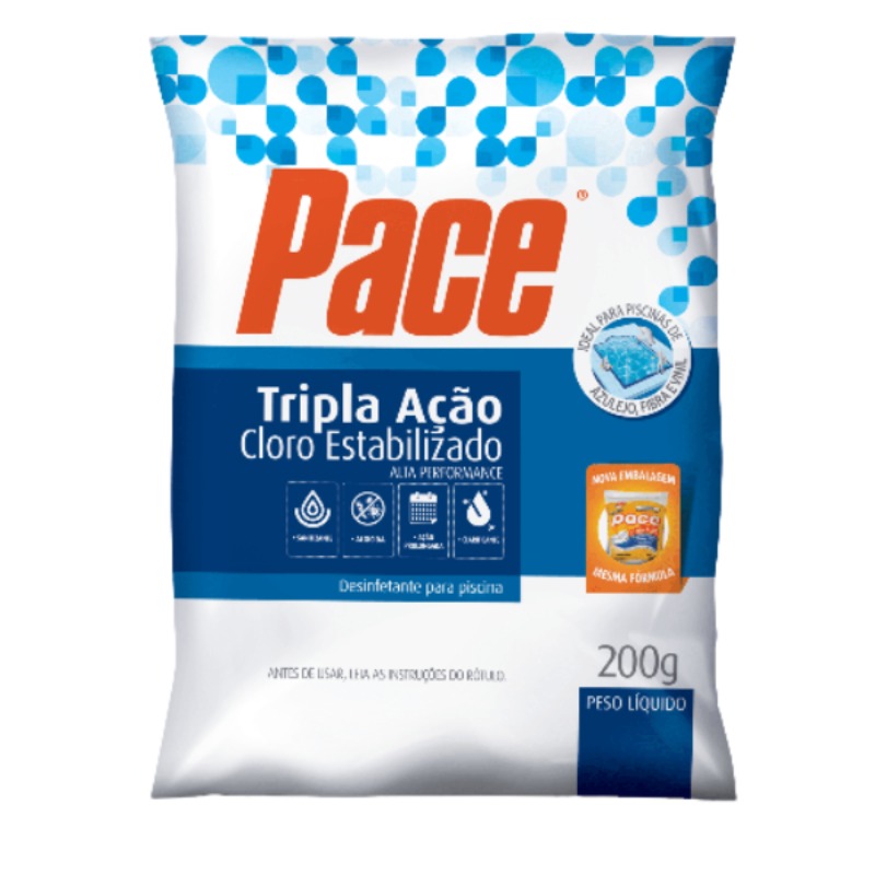 PASTILHA DE CLORO HTH PACE 200G