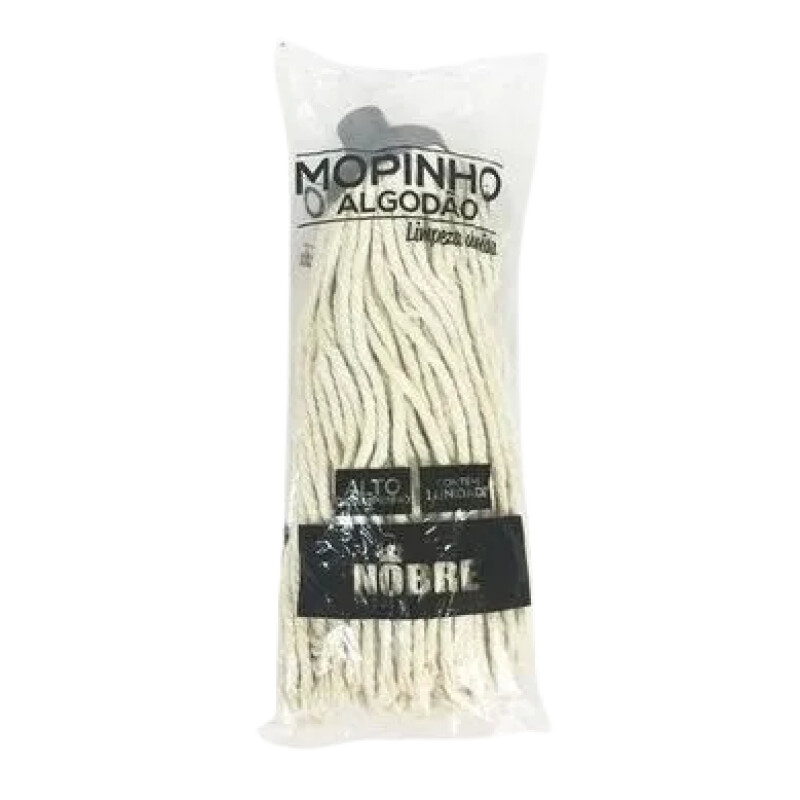 REFIL MOP UMIDO ROSQUEADO 190 GR MOPINHO NOBRE