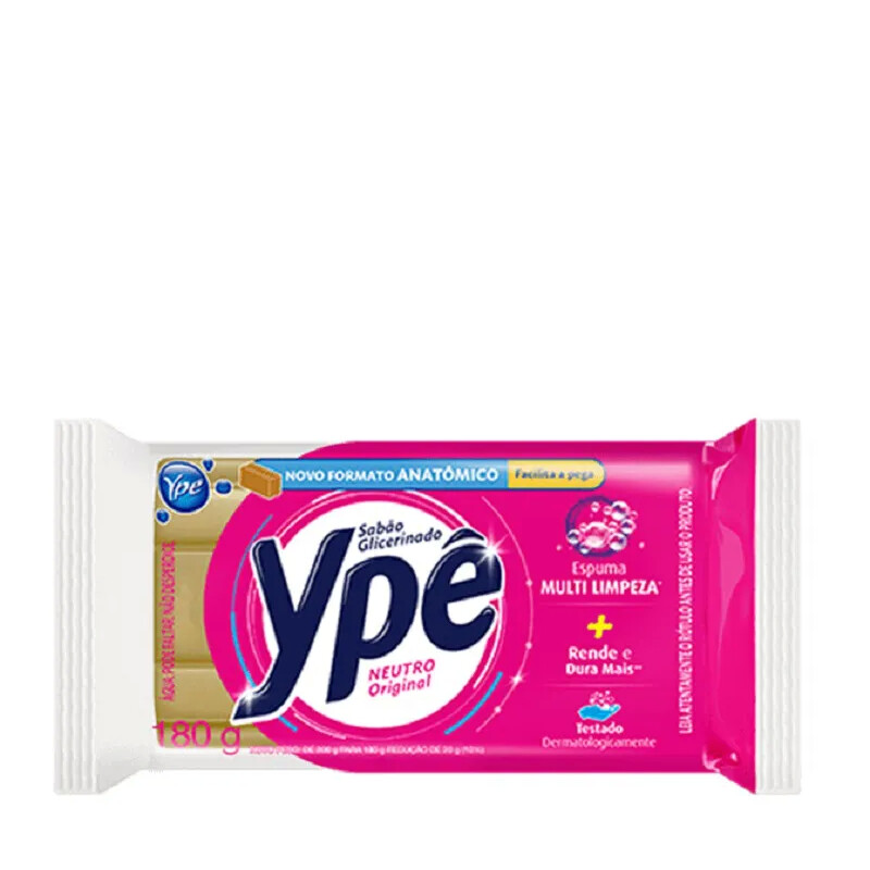 SABAO EM BARRA NEUTRO YPE 1 UNIDADE 180G