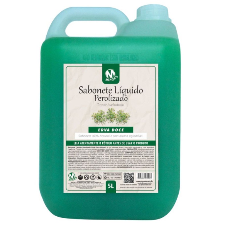 SABONETE LIQUIDO ERVA DOCE MEYORS 5LT